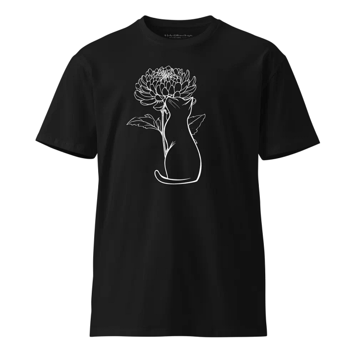 Chrysanthemum Cat Supreme Comfort Crew Neck T-Shirt product image (1)