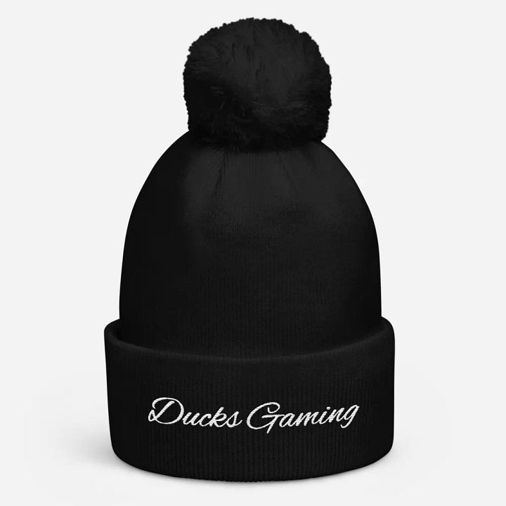 Ducks Gaming Beanie White Lettering product image (2)