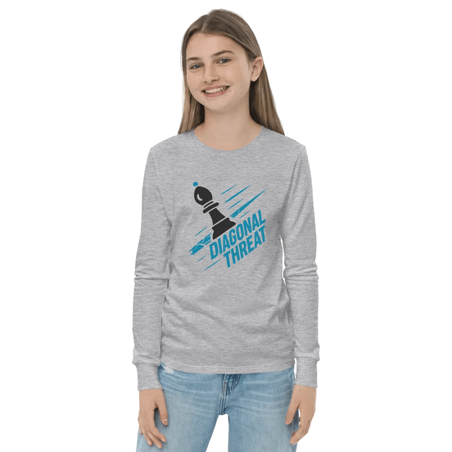 Diagonal Threat - Youth Long Sleeve T-Shirt product image (3)