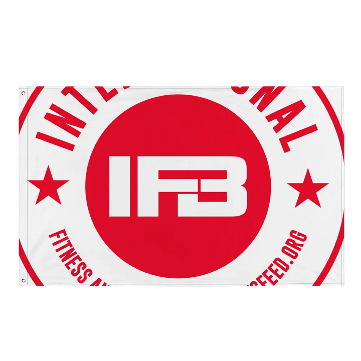 IFBNewsfeed.Org's All-Over Print Flag product image (1)