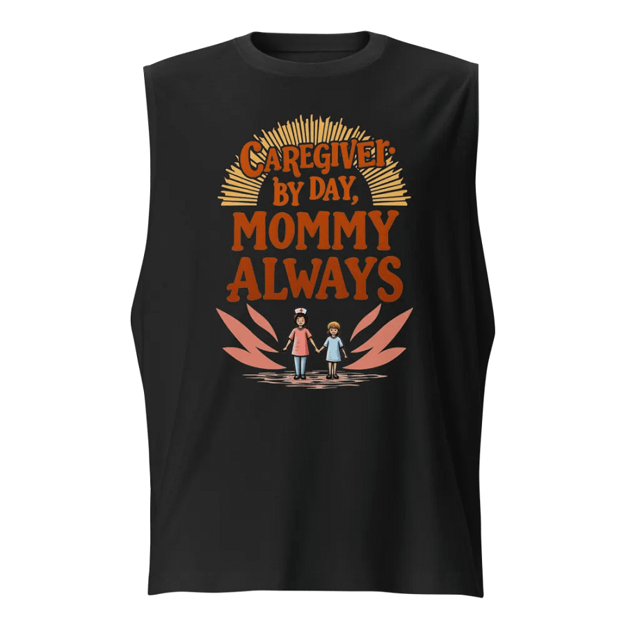 Caregiver by Day, Mommy Always Muscle Tank product image (1)
