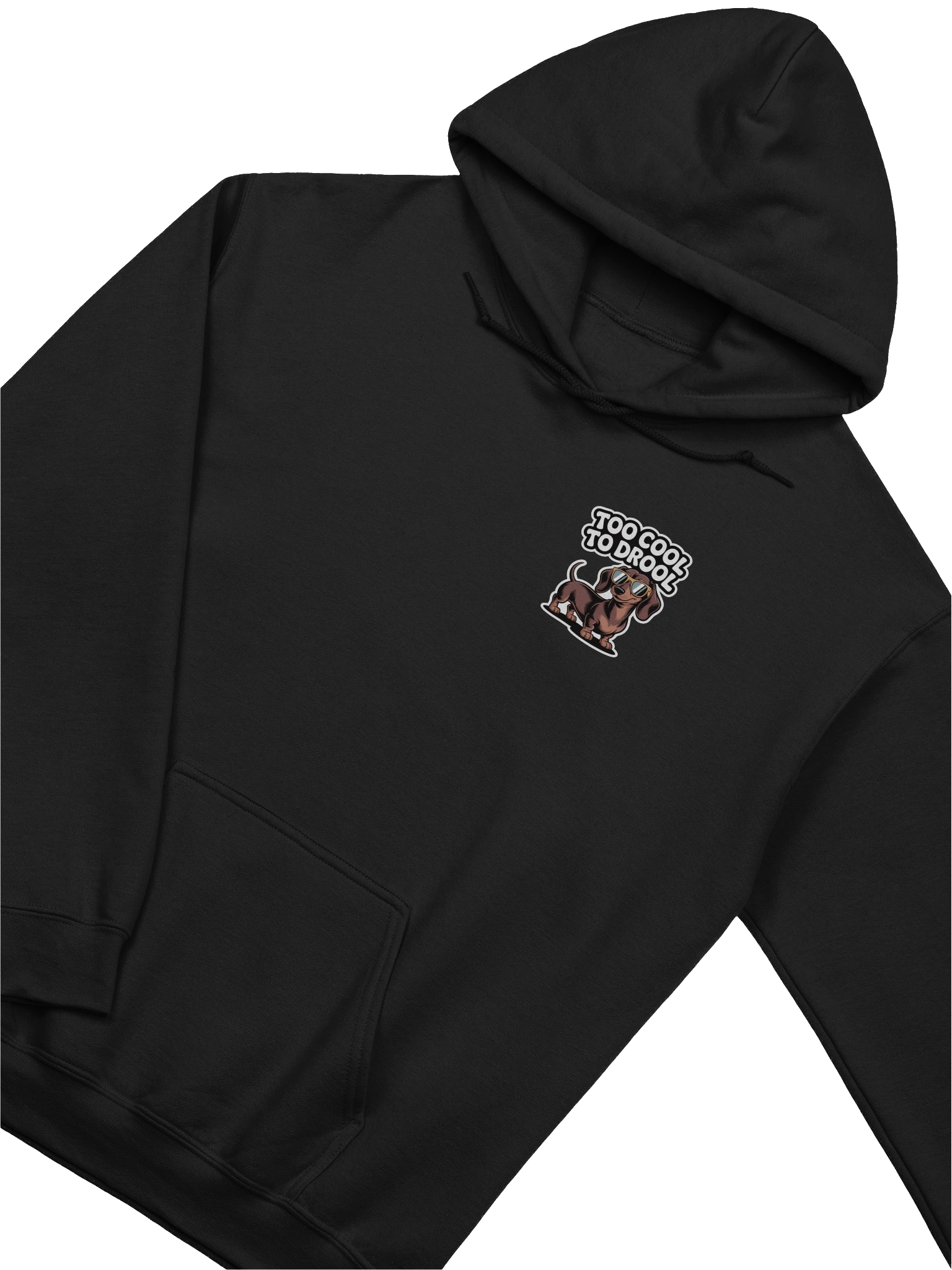 Too Cool To Drool Dachshund Hoodie product image (9)