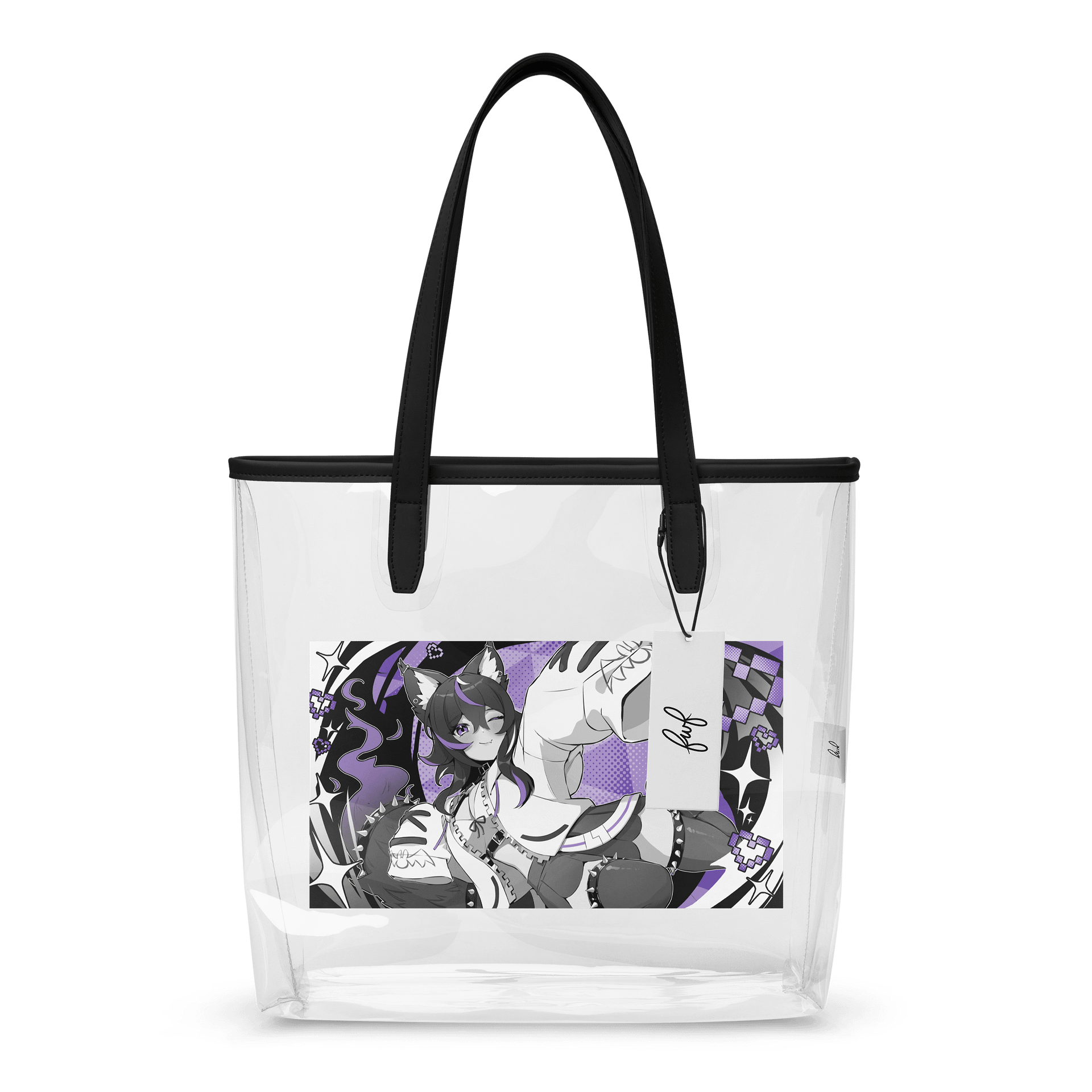 Mystic Fox Clear Tote Bag product image (1)