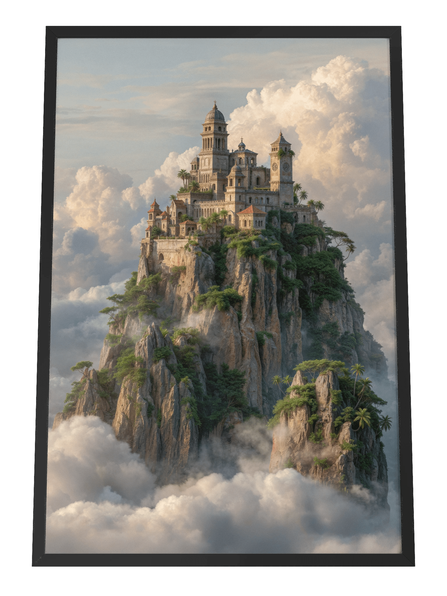 The Summit Aerie – Framed Poster product image (2)