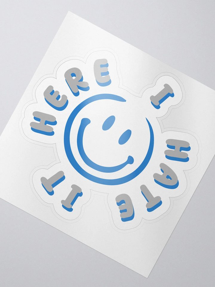 I hate it here stickers product image (2)