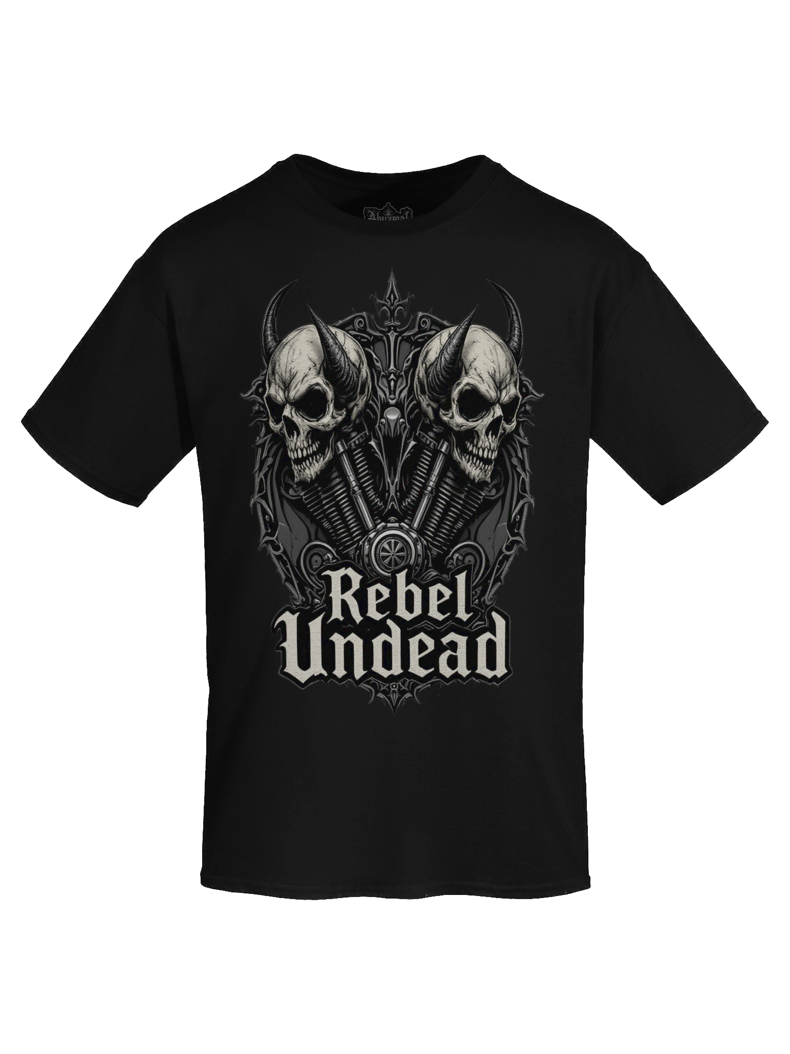 Rebel Undead V-Twin Terror T-Shirt product image (45)