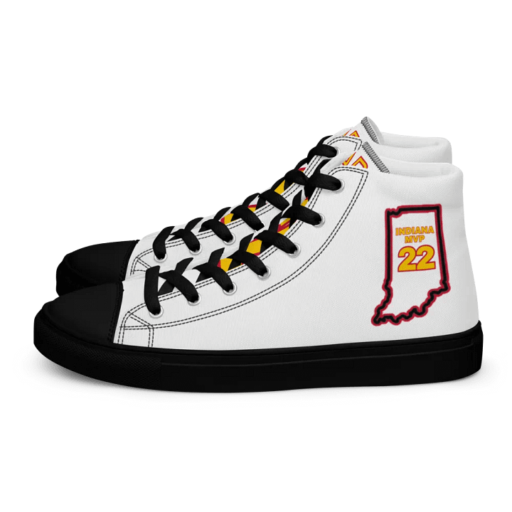 INDIANA MVP 22 Women's Retro High Top Canvas Shoes product image (1)
