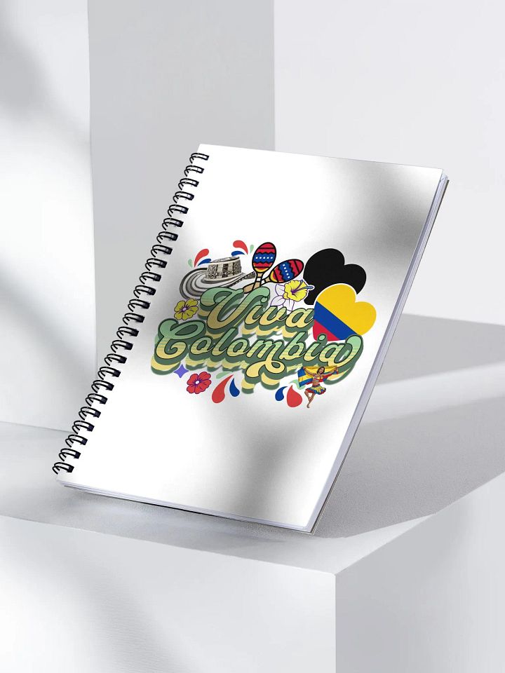 Viva Colombia Spiral Notebook product image (2)