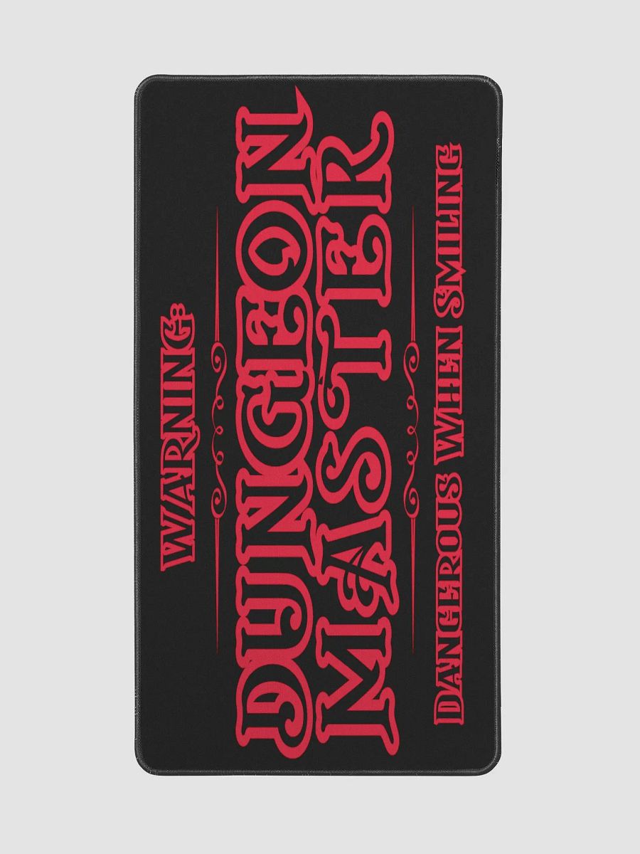 Dungeon Master-Dangerous when smiling Gaming Mat product image (2)