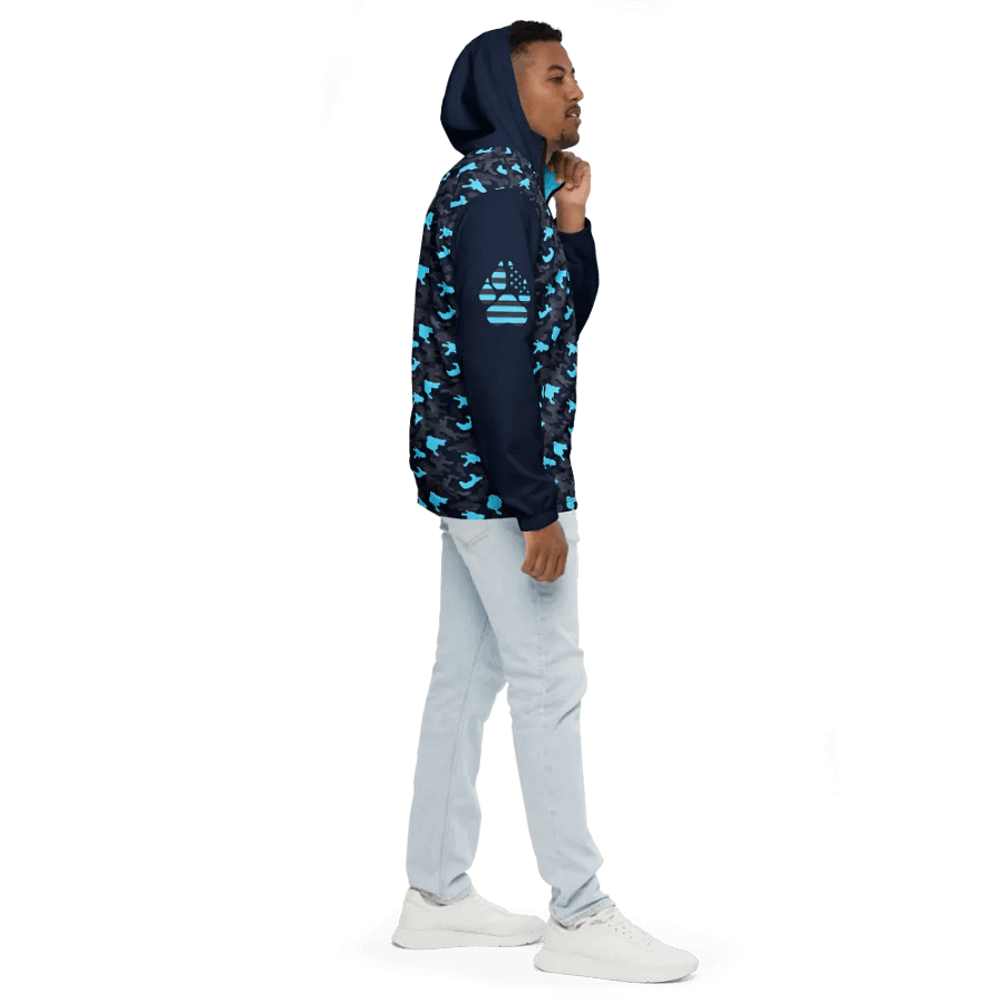 Paw Print Camo Windbreaker product image (3)