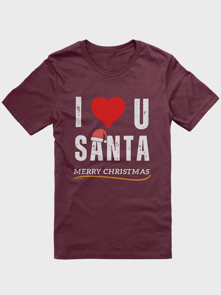 I love Santa Supersoft T-Shirt product image (15)