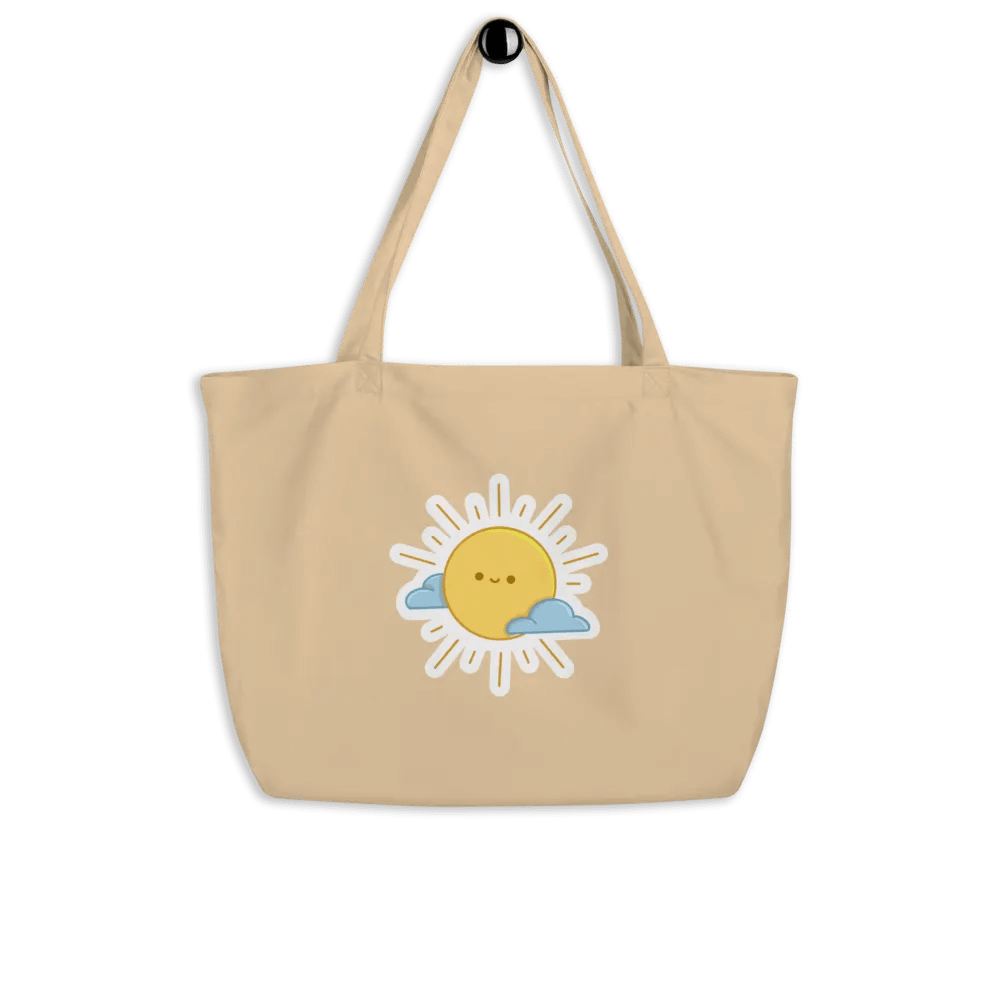 Joyful Habits Organic Cotton Tote product image (5)