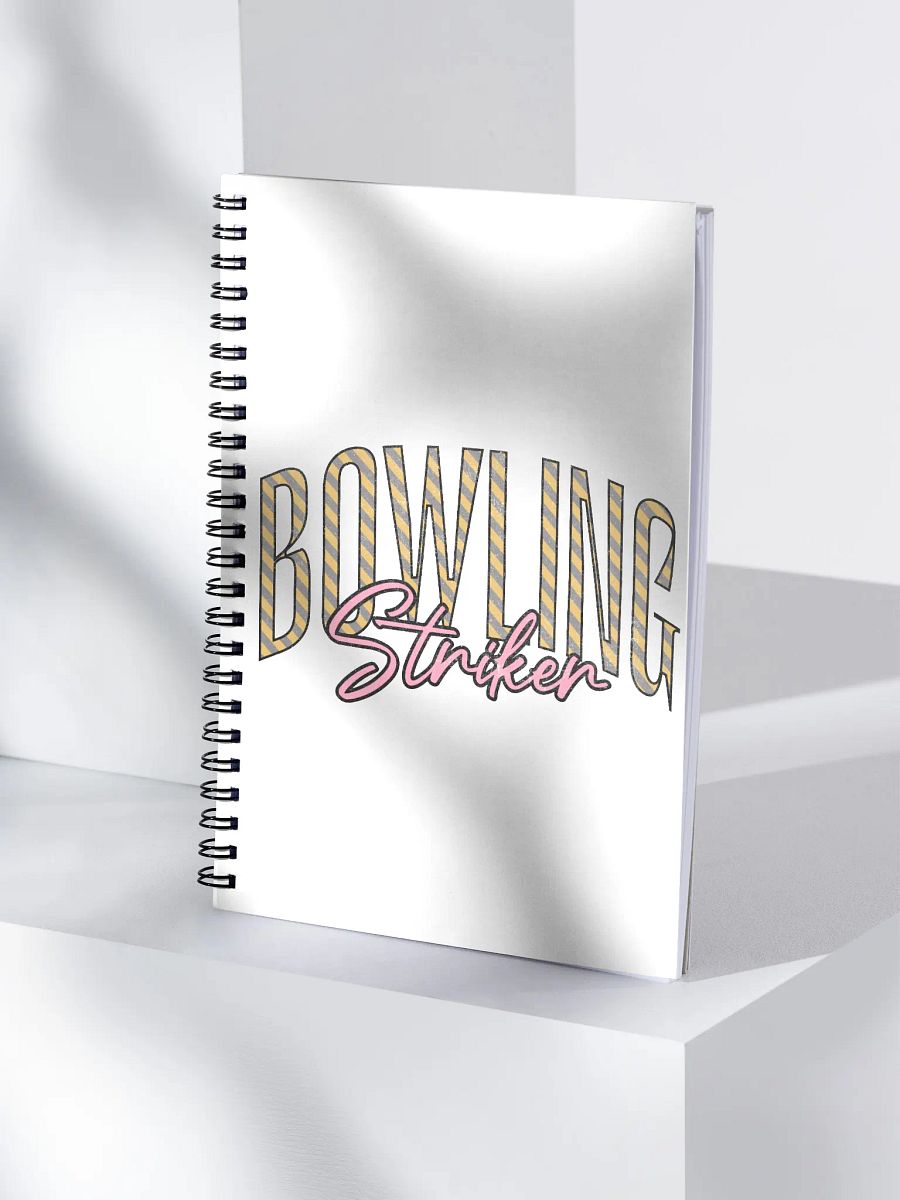 Bowling Striker Spiral Notebook product image (3)