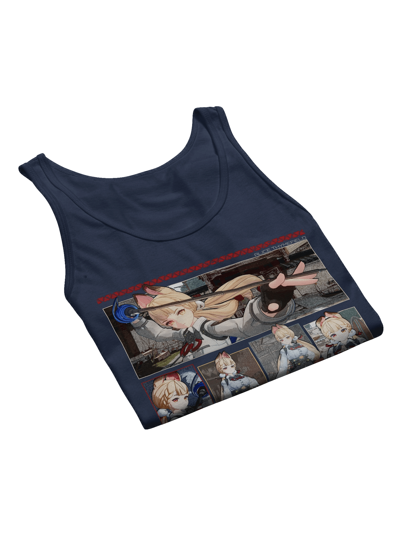 Alice Premium Tank Top Front and Back print Zenless Zone Zero product image (47)