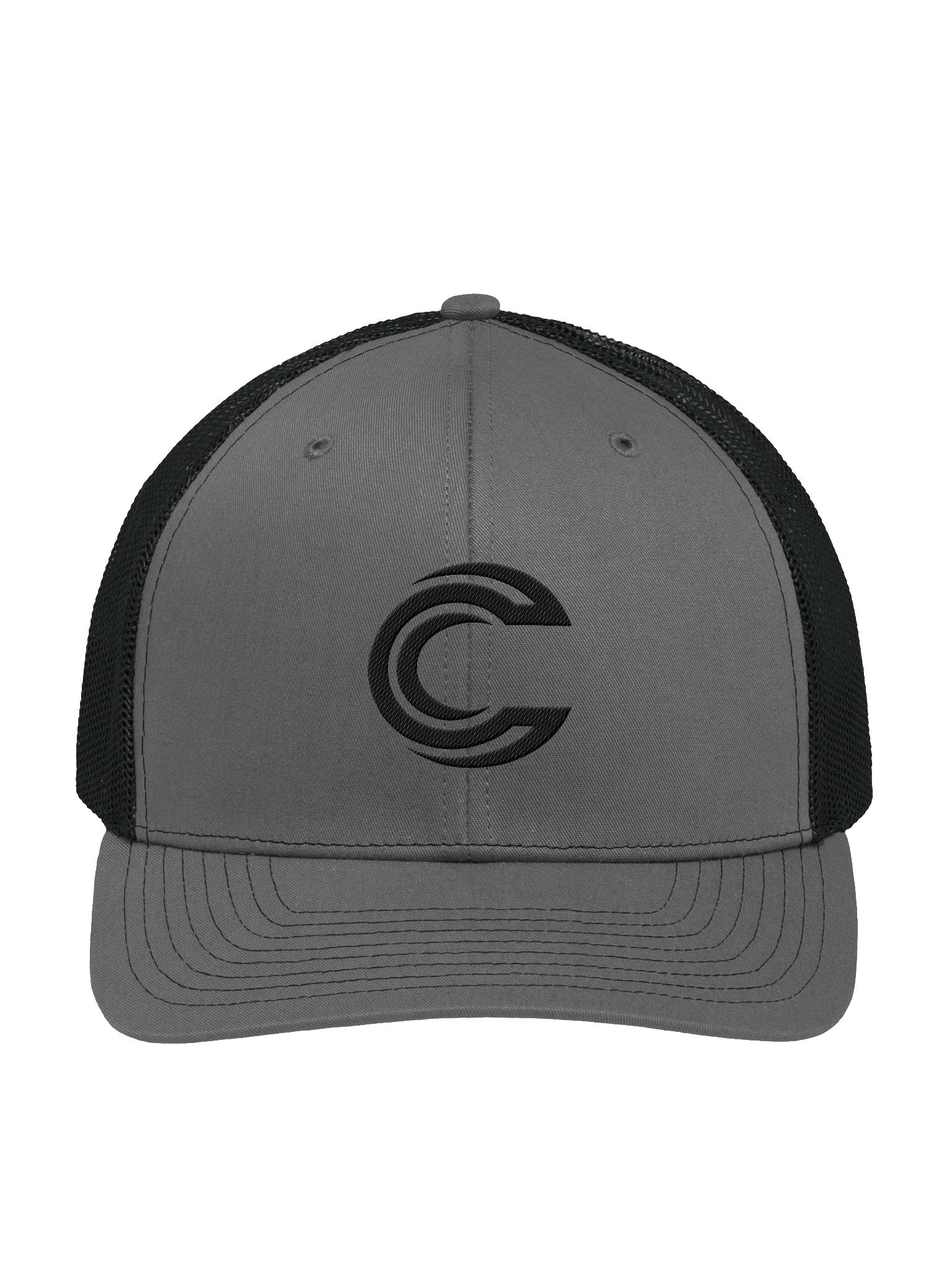 Cocoa Crusty Trucker Cap - Muted (Black Logo) | GEN 1 product image (1)