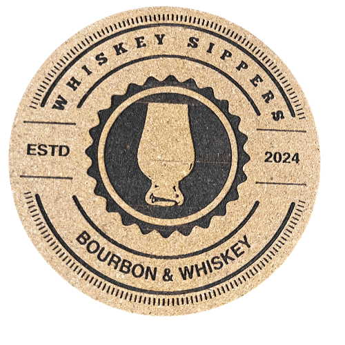 Whiskey Sippers Cork Coasters - Set of 4 product image (1)