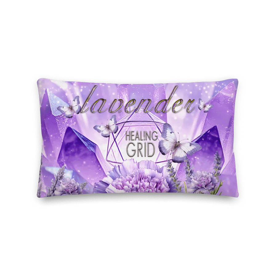 Amethyst Healing Grid Pillow product image (8)