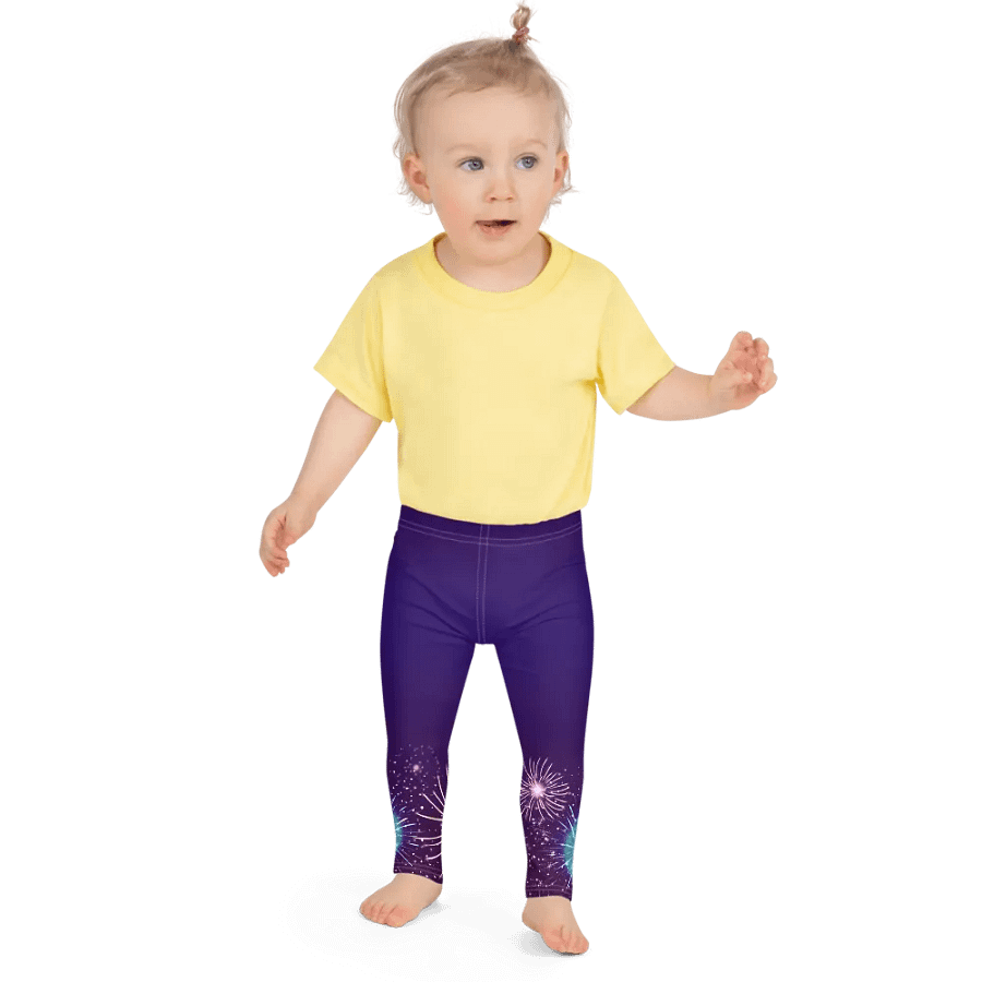 Midnight Celebration All-Over Kids Leggings product image (3)