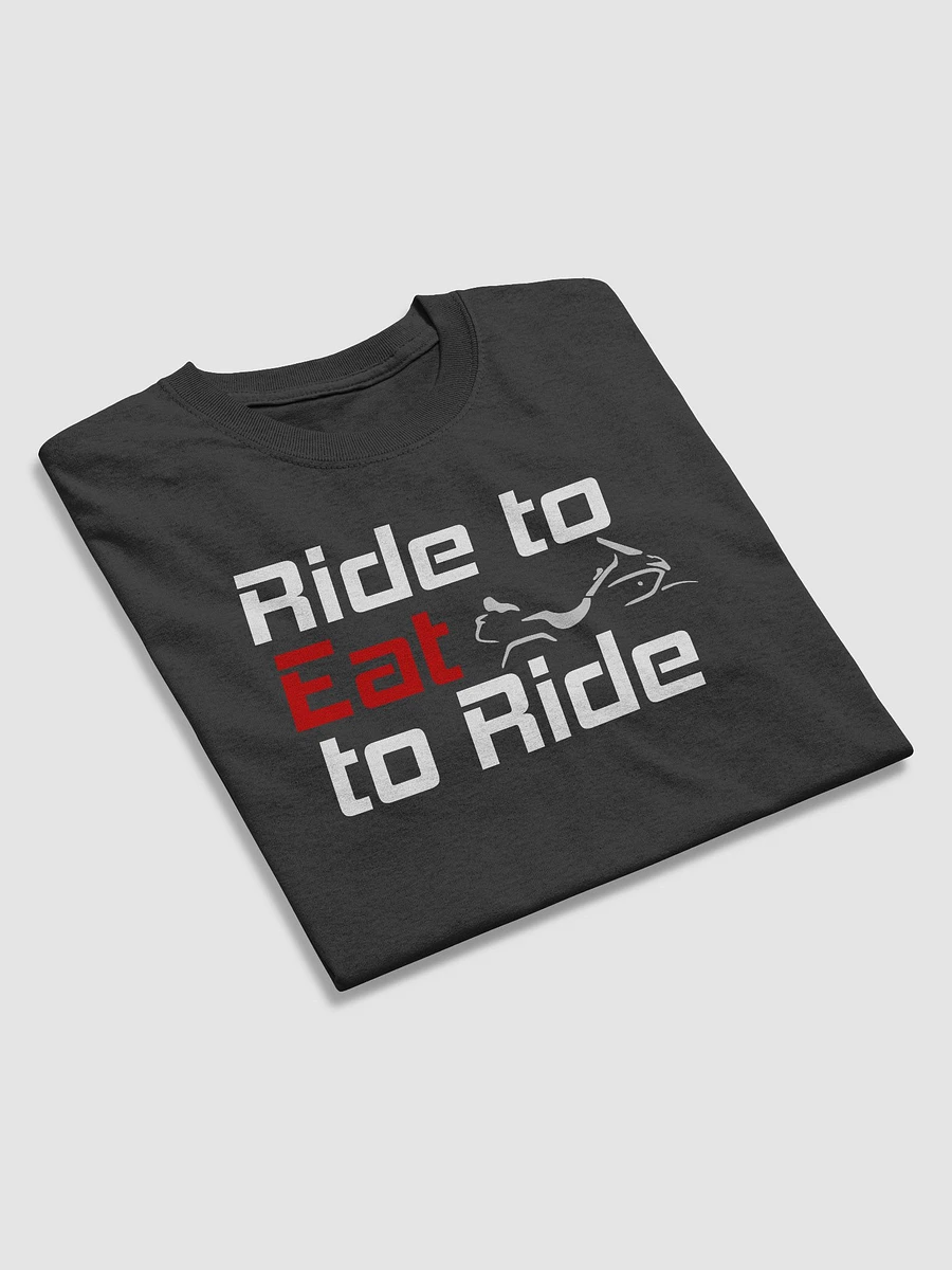Ride To Eat with Shadow Wing - Dark (Gildan) product image (4)