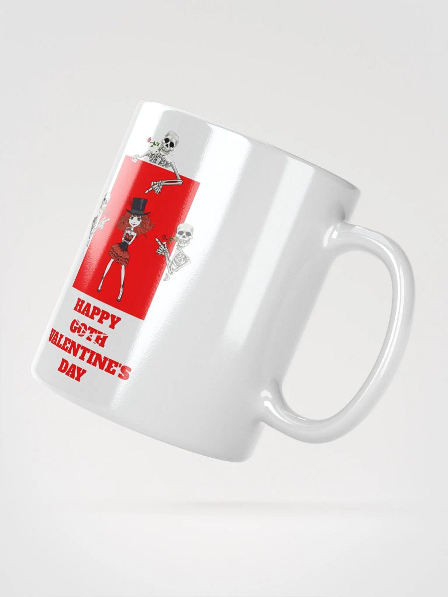Happy Goth Valentine's Day White Mug product image (12)