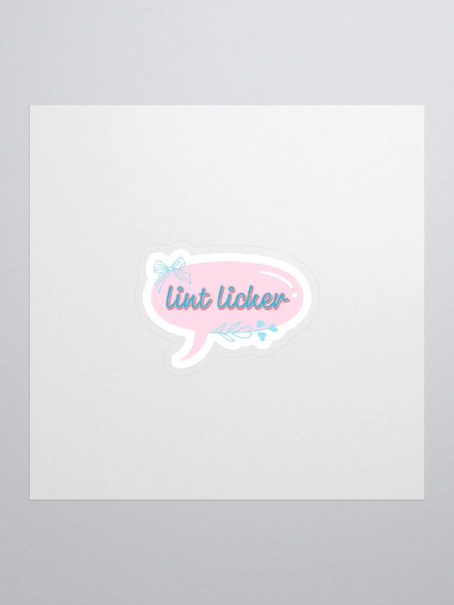 Lint Licker Sticker product image (1)
