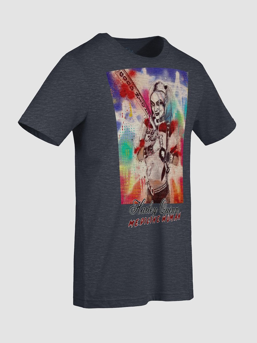 Harley Quinn Medicine Woman Graffiti Super Soft Tee product image (84)
