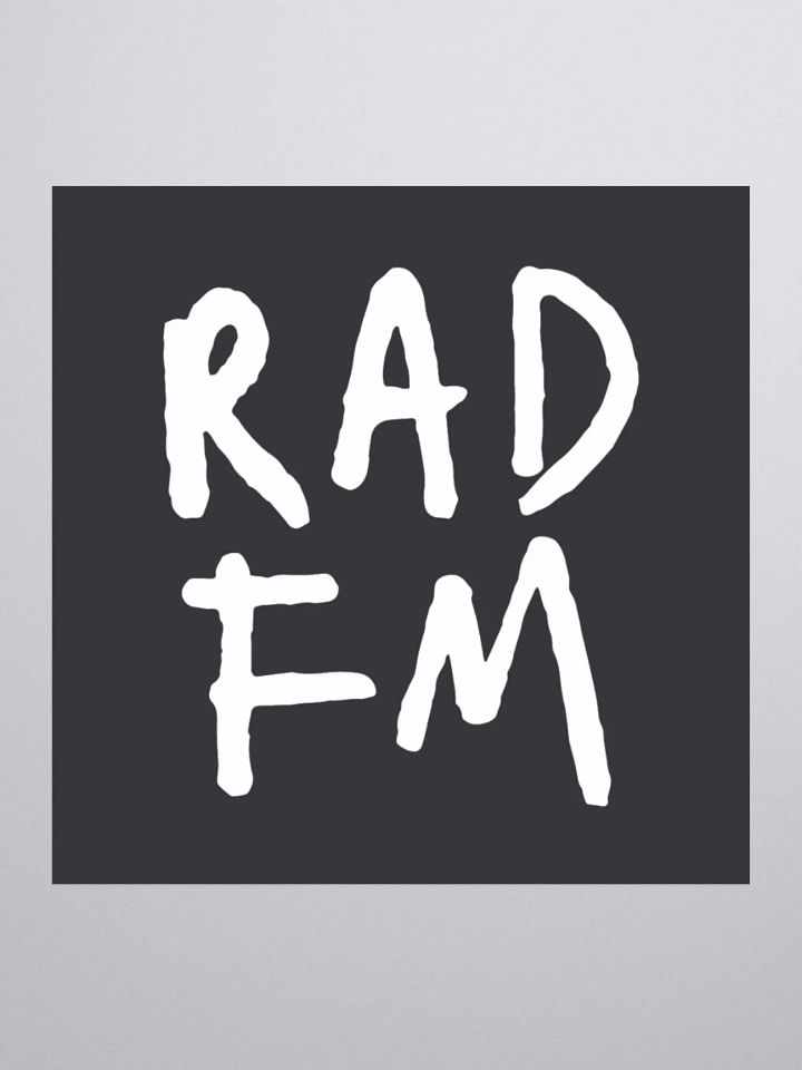 RAD FM // Stickers product image (2)