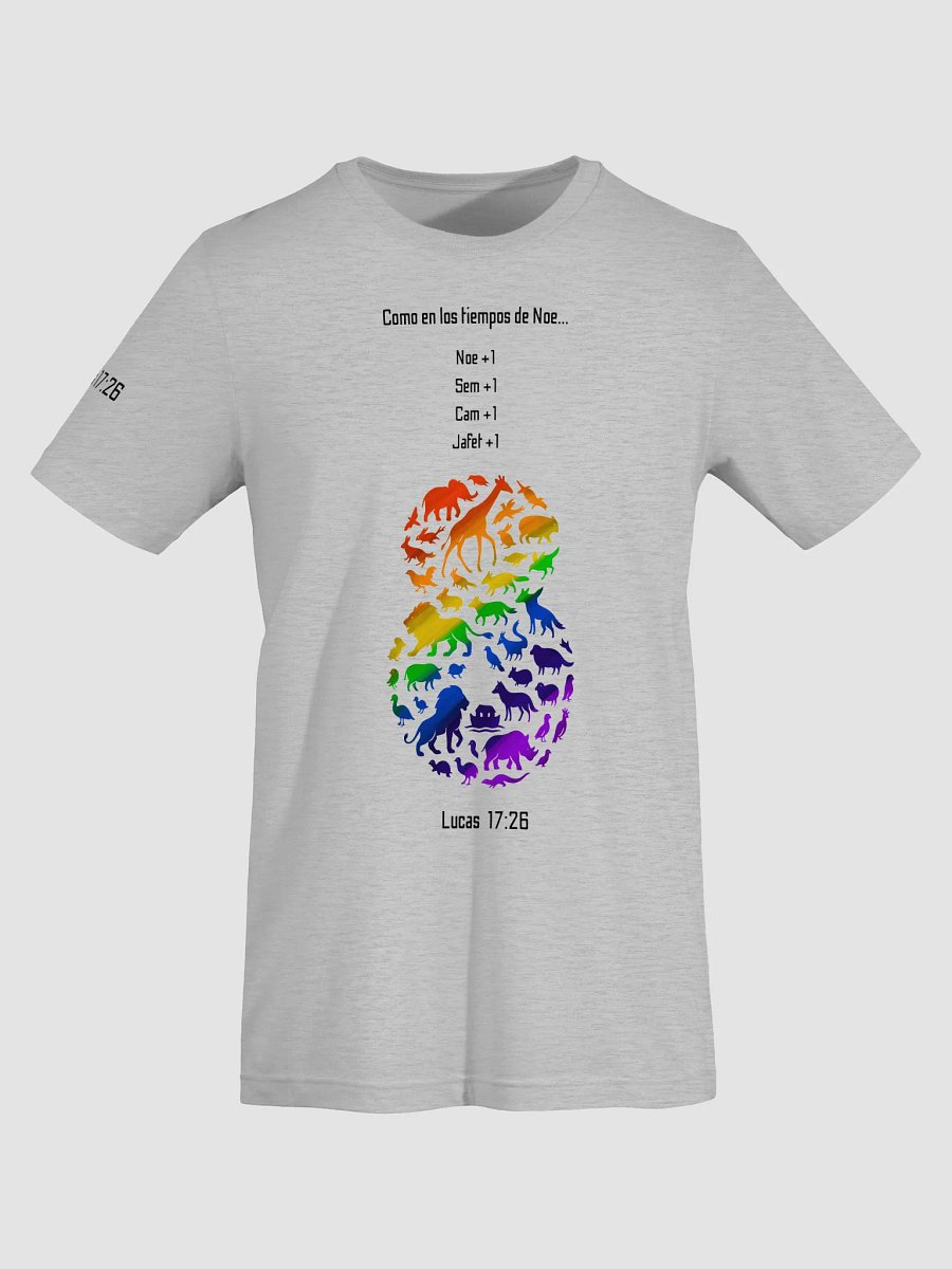 Playera "Como en los días de Noé" – El Remanente de Ocho product image (21)