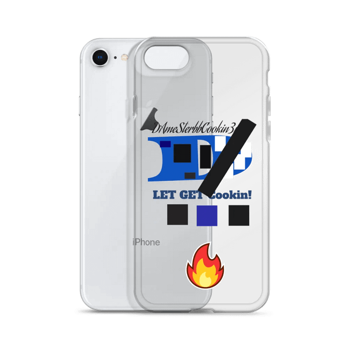 Clear Coat drip COOKIN IPHONE CASE product image (51)