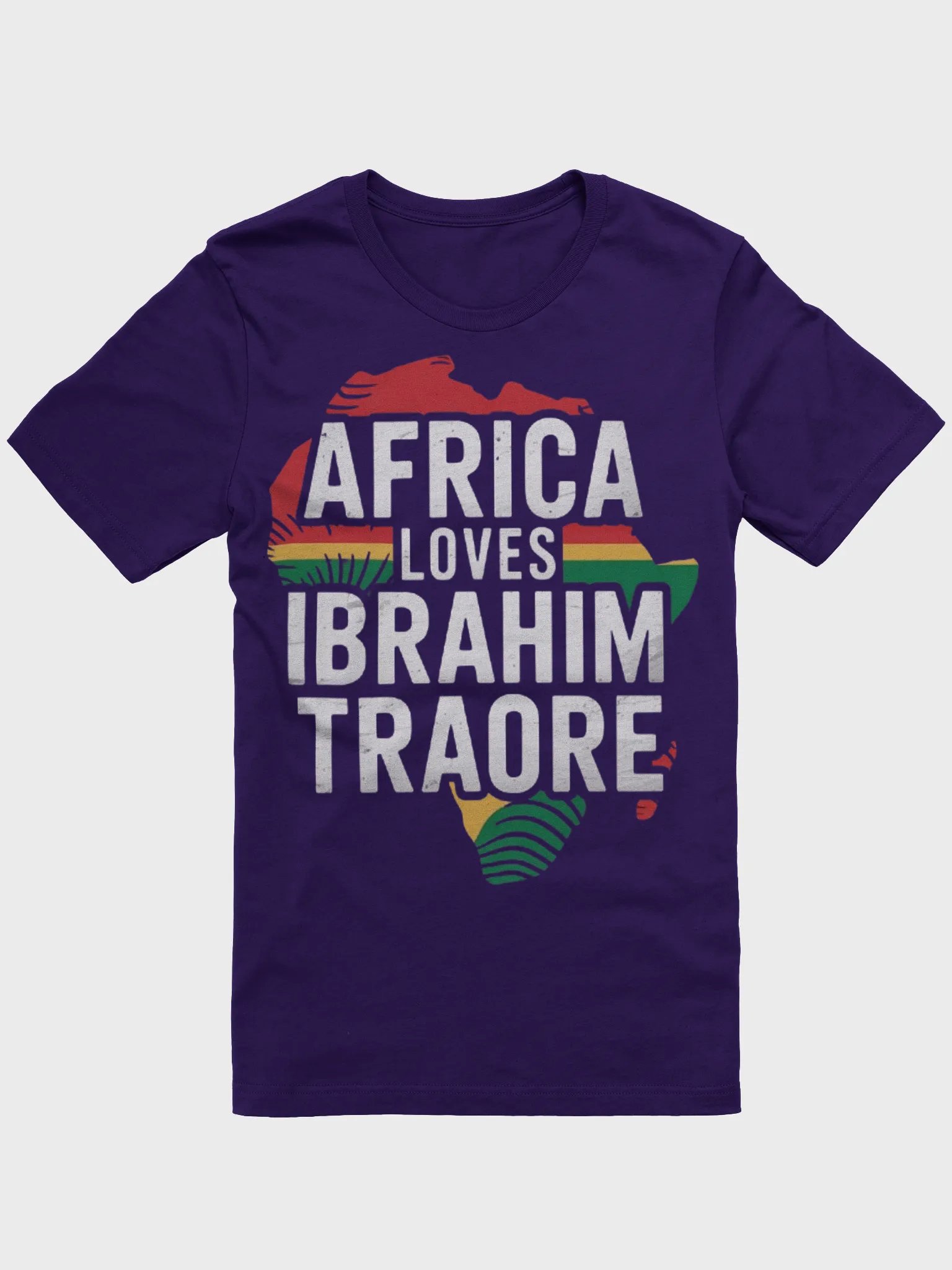 Africa loves Traore Burkina Faso- Ibrahim Traoré Supersoft T-shirt product image (2)