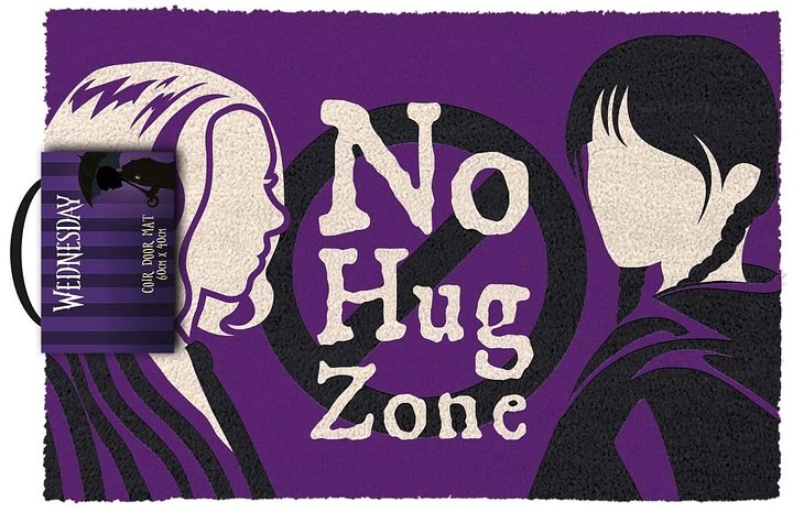 Covoras pentru usa Pyramid Televosion: Wednesday - No Hug Zone product image (1)