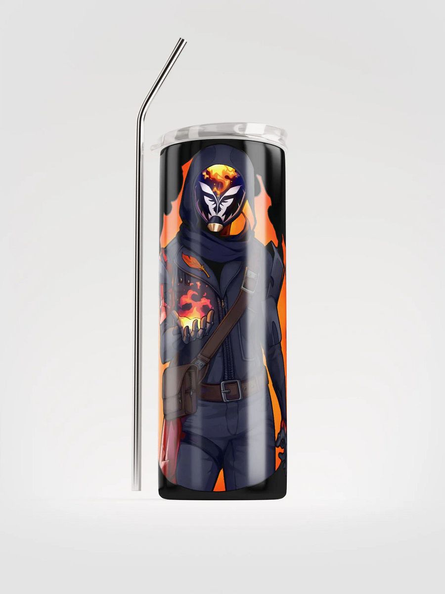 Flame Supernova Stainless Steel Tumbler & Straw product image (2)