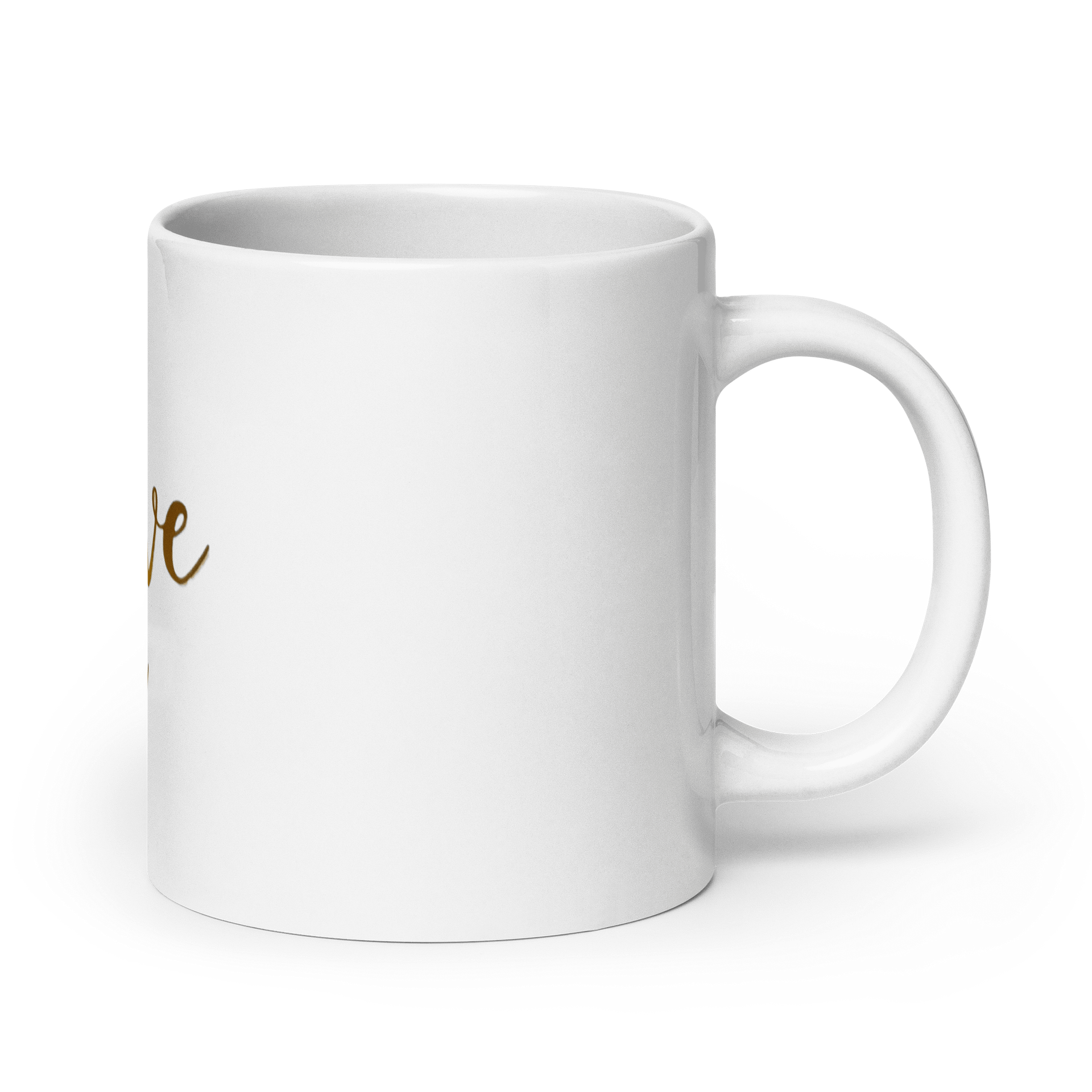 Golden Love Cursive image Mug product image (3)