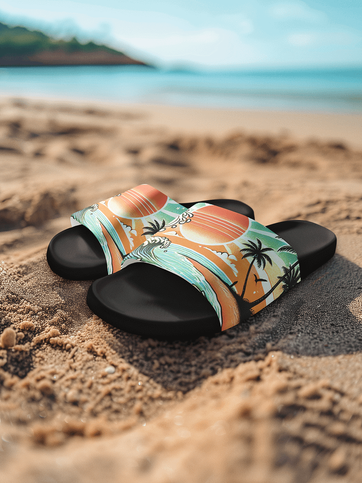 Tropical Sunburst Women's Slides product image (1)