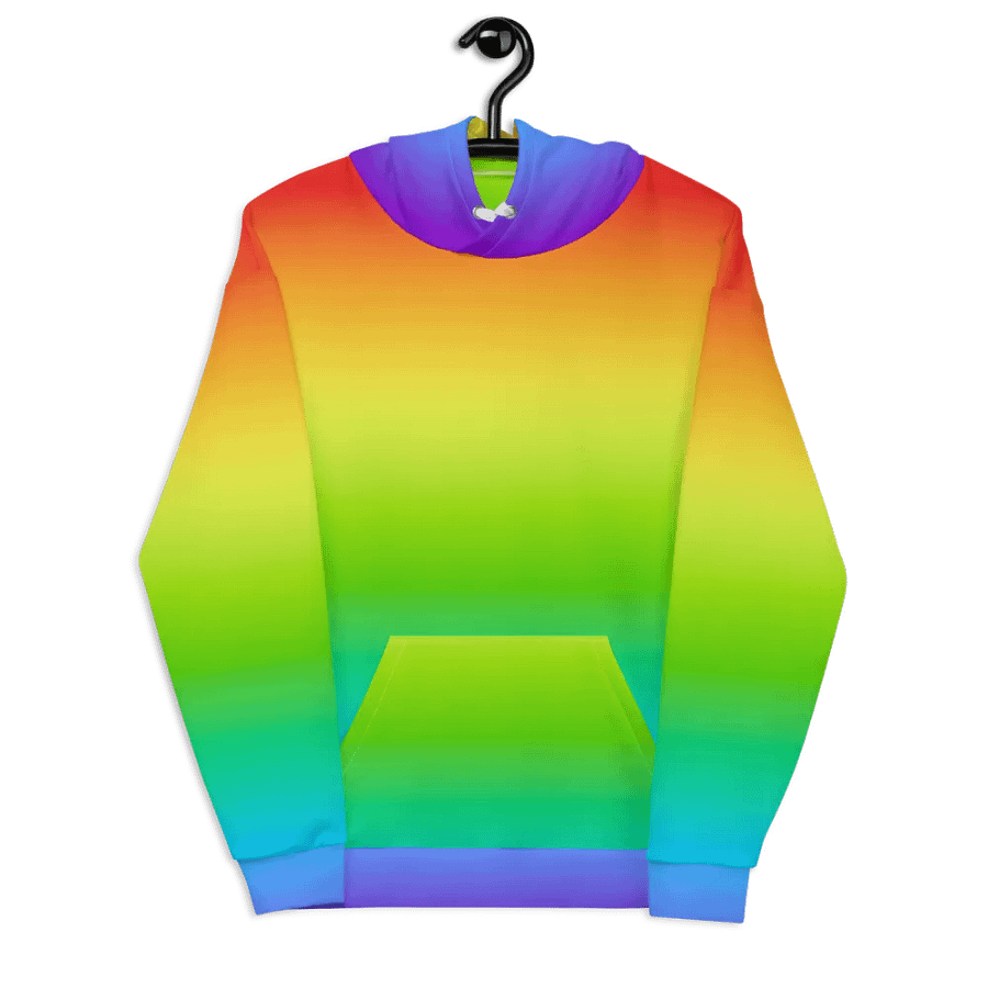 Rainbow Recycled Unisex Hoodie product image (7)