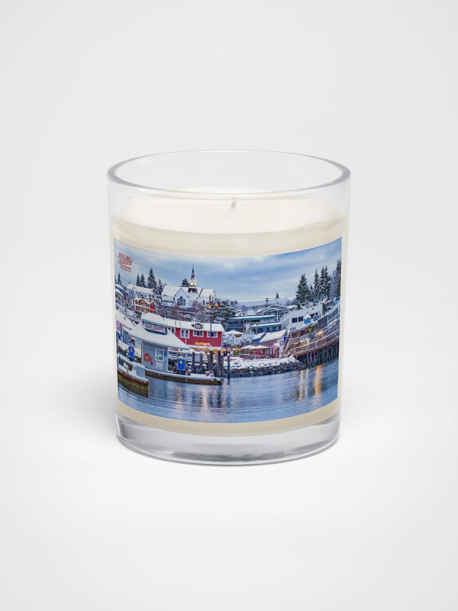 Poulsbo Snow 2022 Soy Wax Candle product image (1)