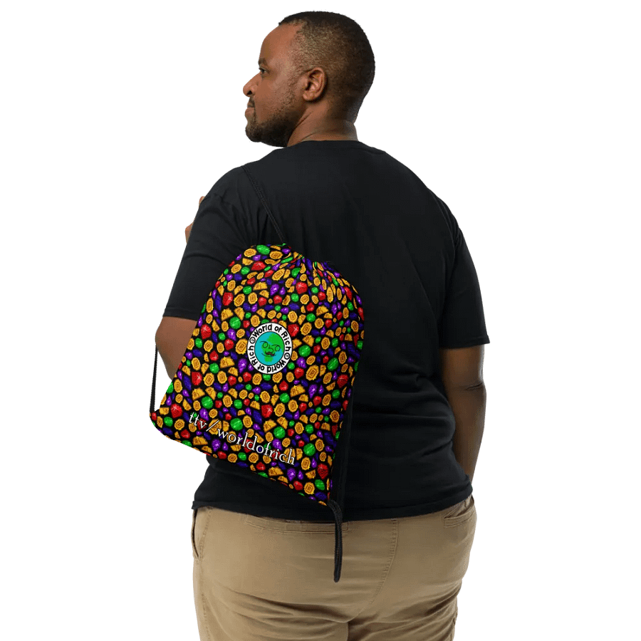 worldofrich Coin and Gem Pull-String Bag product image (6)