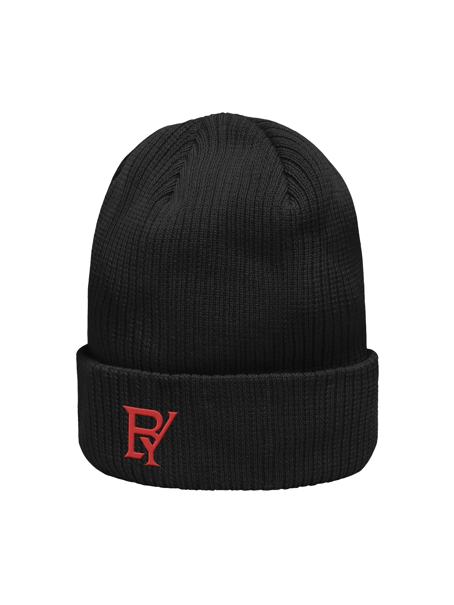 BYNTIO – Beanie Côtelé Bio Premium (Édition Rouge) product image (2)