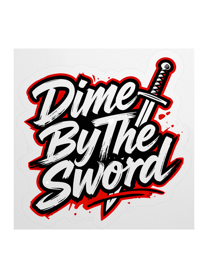 DBTS Kiss Cut Sticker - Sword Logo product image (3)