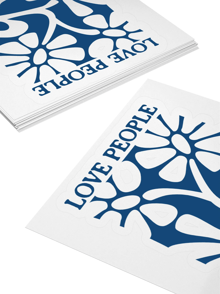 Love People Love Nature Kiss Cut Stickers product image (10)