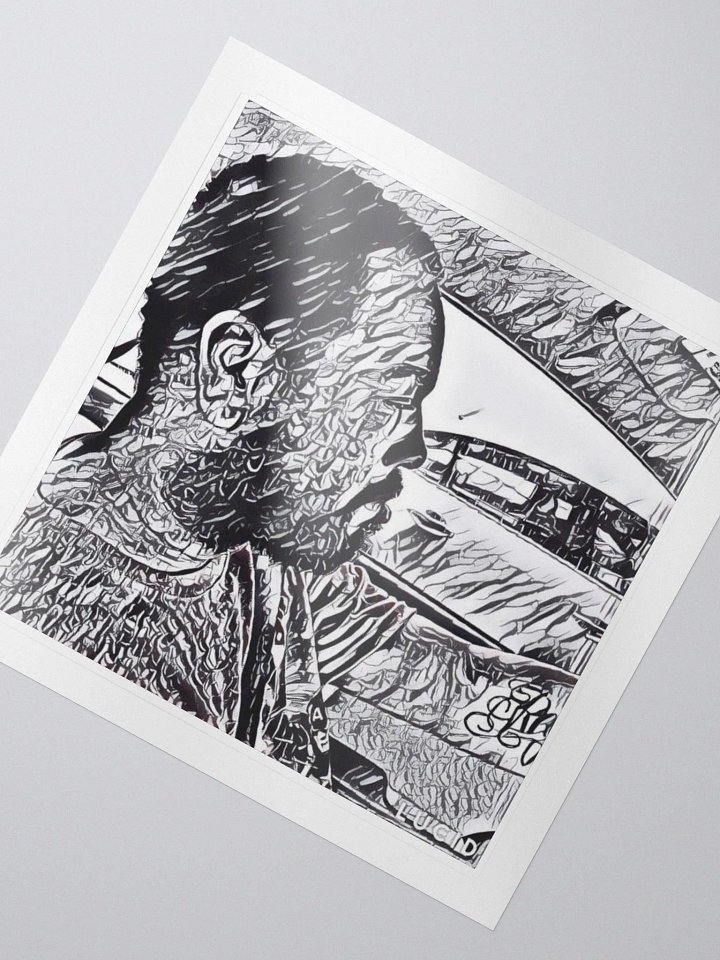 Morris Hayes Jr Portrait 4 Sticker product image (2)