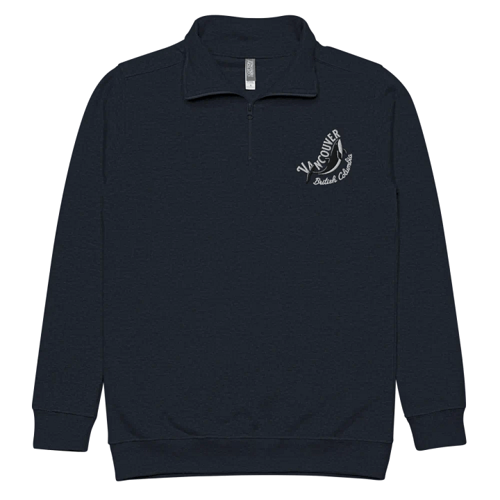 Vancouver Whale Embroidery Half Zip product image (19)