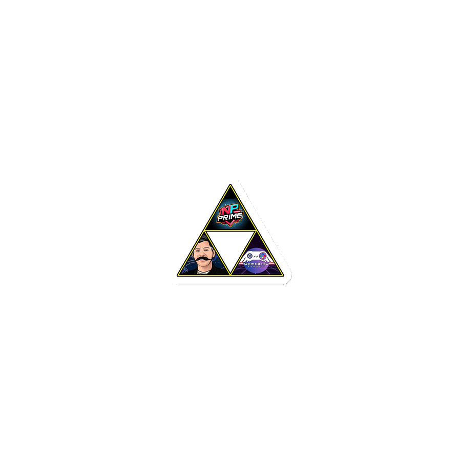 Nintebyte Podcast S3 Triforce Magnet product image (1)
