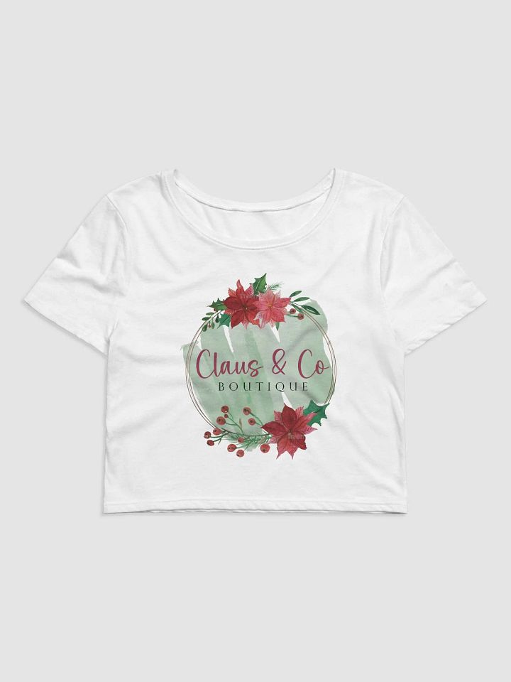 Women's Crop Tee - Claus & Co Merch product image (1)