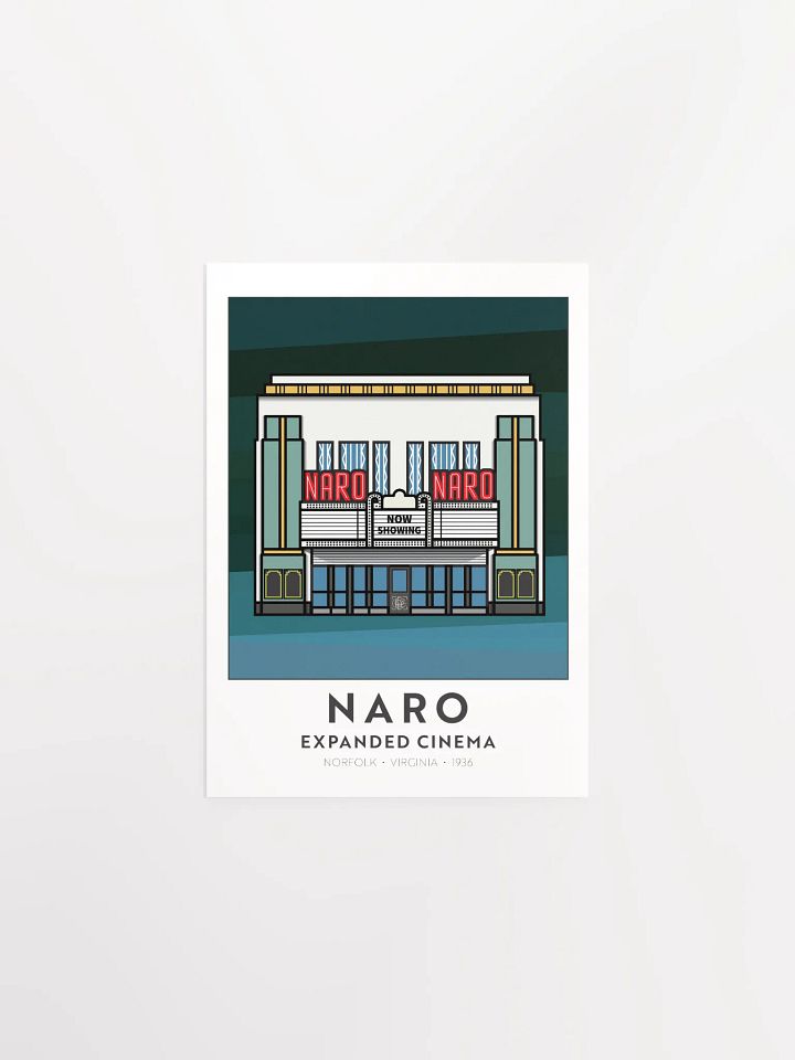 Naro Cinema Art Print product image (1)