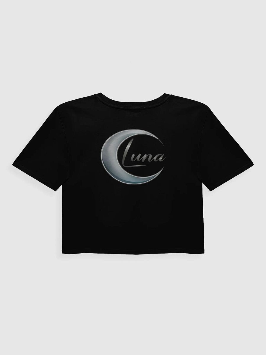 Women's Premium Crop Top with Large Luna Logo on the Back (XS-XL) product image (3)
