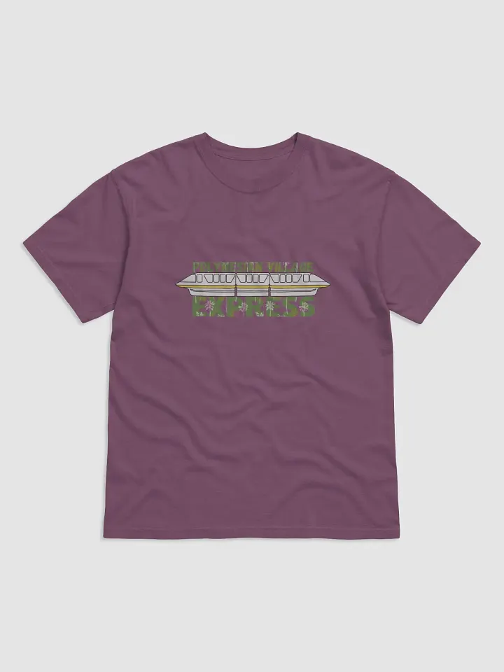 Polynesian Village Express Monorail Dyed Heavyweight Tee product image (6)