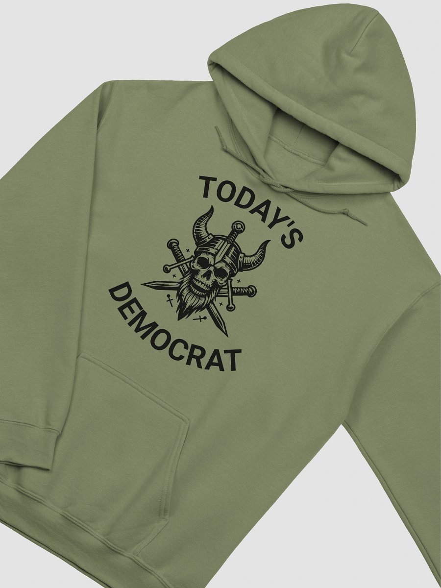Today's Democrat Viking Skull Design hoodie product image (32)