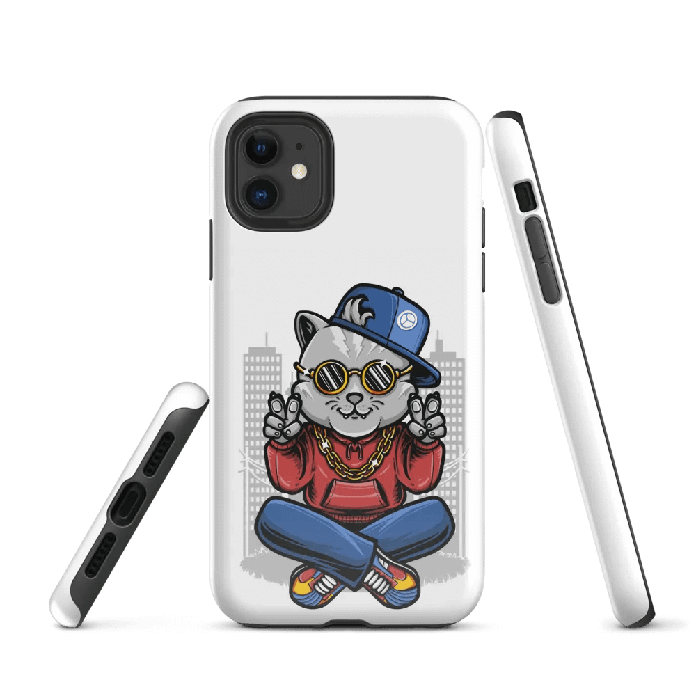 Cool Cat iPhone® Tough Case product image (1)