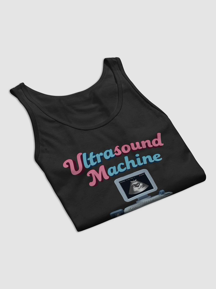 Stylish Ultrasound Machine Illustration Tank Top product image (51)